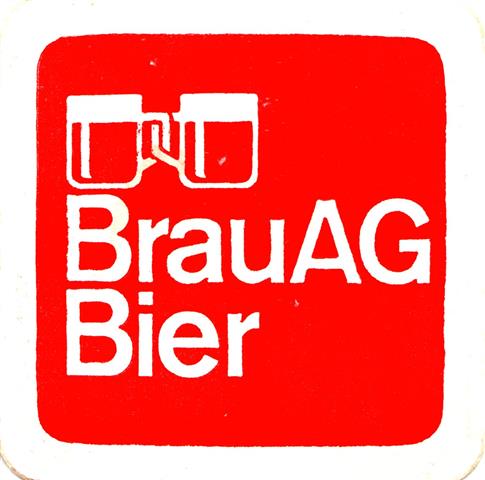 linz o-a brau ag brau ag 6a (quad195-erste brauerei souvenir-1969-grnrot)